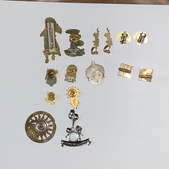 Shriners Mason Eastern Star Misc Items Lot Earrings Cuff Links Pin Magnets - Picture 2 of 10